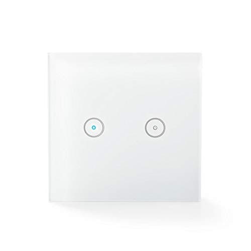Nedis Smartlife Dual Przełącznik Ścienny Wi-Fi