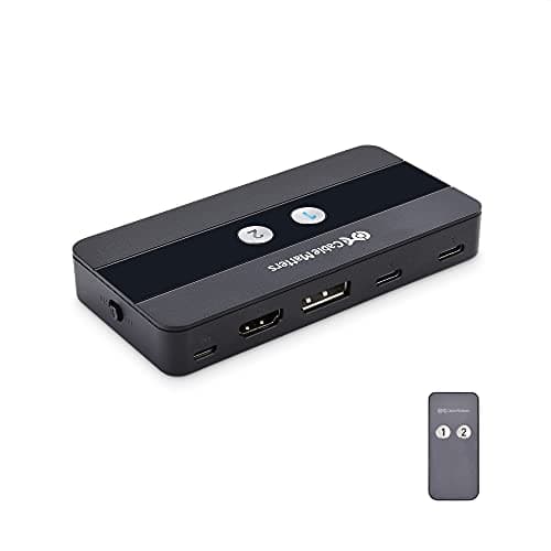 Cable Matters 201085-BLK-B Przełącznik KVM USB-C