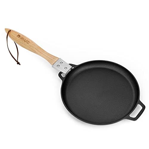 Mimiuo F-BGG8245 Patelnia Grillowa Żeliwna