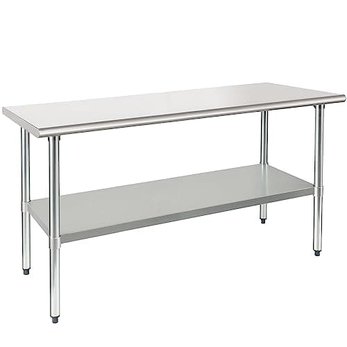 HARDURA Stół ze Stali Nierdzewnej 61x152 cm