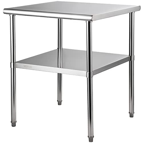 Vevor VV-SSWR Stół do Przygotowywania Żywności 80x80 cm