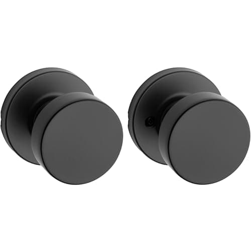 Kwikset Pismo Gałka do Drzwi Czarna Matowa