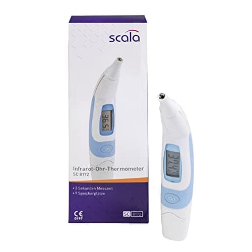 Scala SC 8172 Termometr Douszny na Podczerwień
