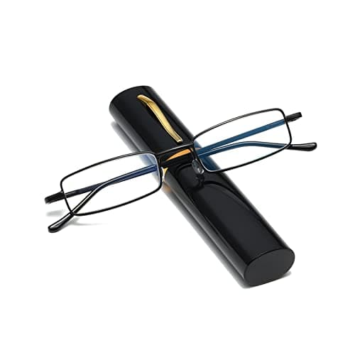 Hubeye Ultracienkie Metalowe Okulary do Czytania 1.50