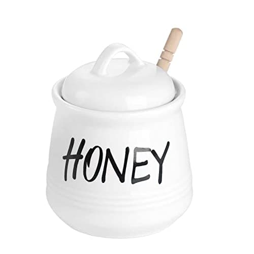 HAOTOP Porcelanowy Słoik na Miód 350 ml