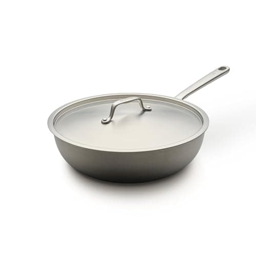 Atma Wok 28cm 3-warstwowy ze stali nierdzewnej