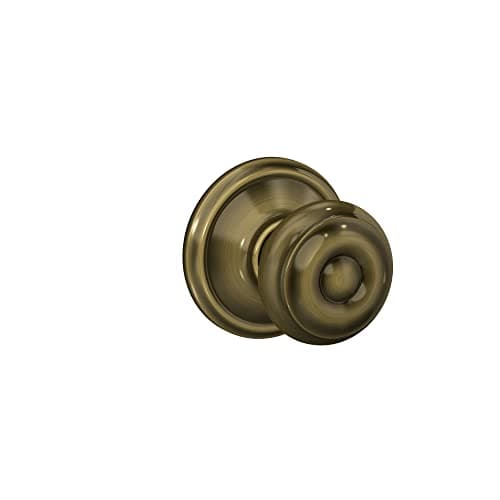 Schlage F10GEO609 Gałka Przejściowa Mosiądz