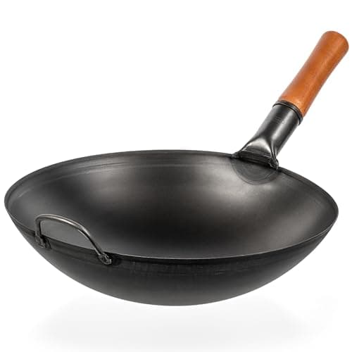 YOSUKATA Wok Stal Węglowa 36 cm
