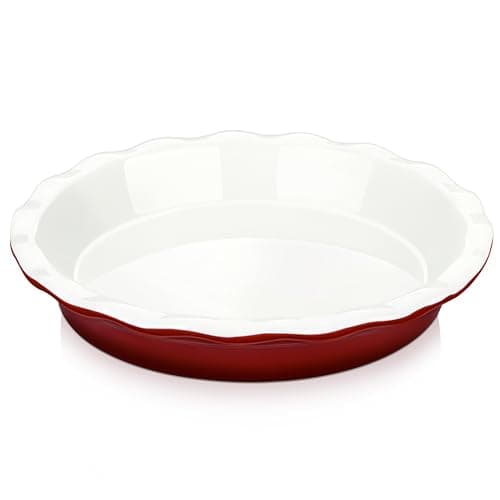 LOVECASA Czerwona Forma do Pieczenia Kwiatu 28cm