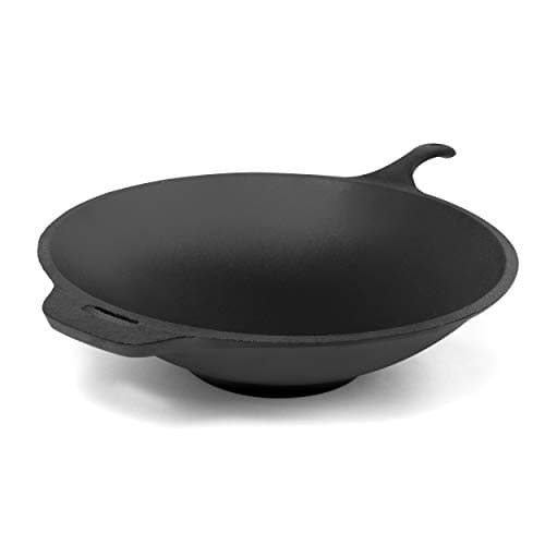 ExcelSteel 516 Żeliwny Wok 30 cm