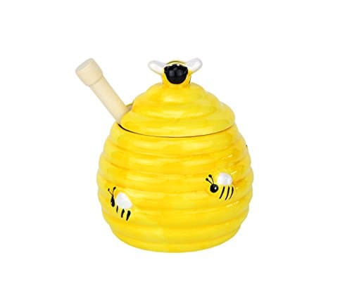 HiT 3-częściowy ceramiczny słoik do miodu