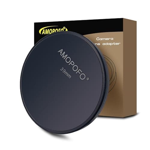 Amopofo 39mm Zestaw Pokrywek Obiektywu