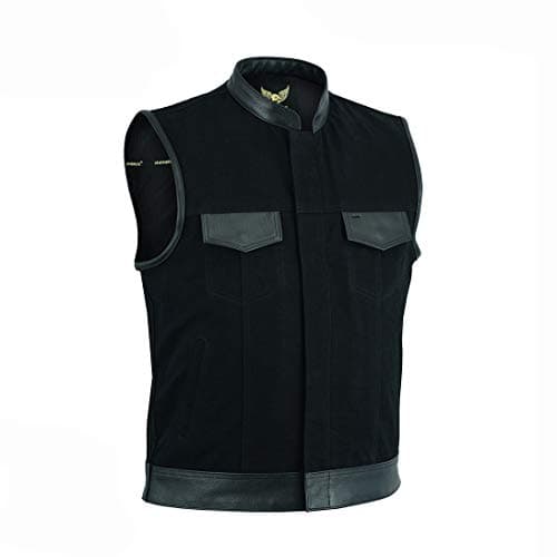 Leatherick Anarchy Club Kamizelka Motocyklowa 5XL