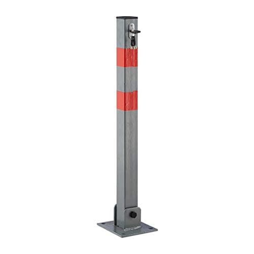 Relaxdays Słupek Parkingowy 65x15x13 cm Zamek