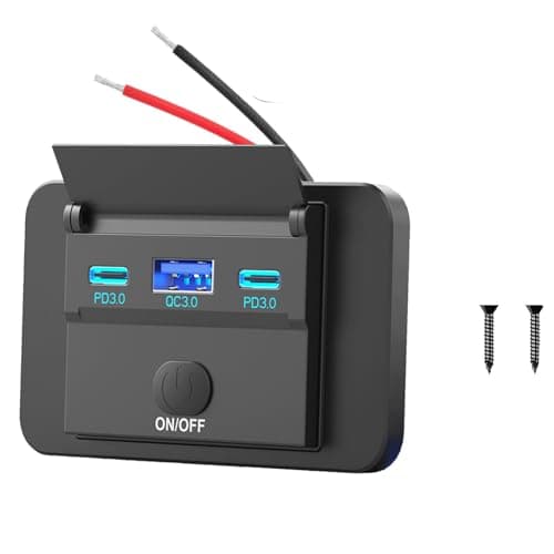 Hapytrip Ładowarka Samochodowa 78W USB Panel