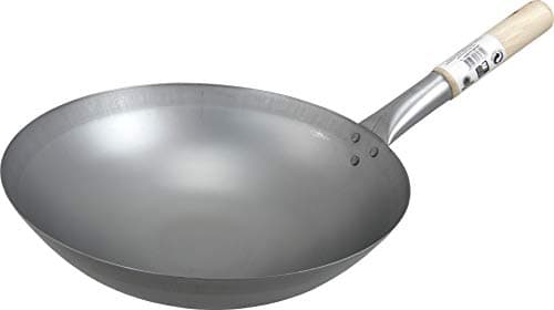 JADE TEMPLE Wok ze stali węglowej 33cm