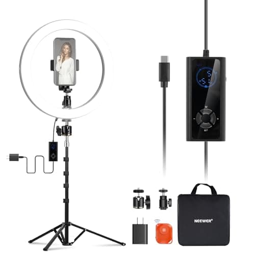 NEEWER 12' LED Ring Light do telefonu