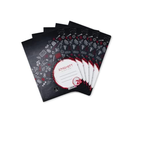 Landré Schulheft 400151032 Zeszyty Szkolne 5 sztuk