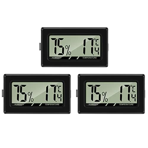 Thlevel Cyfrowy Termohigrometr LCD 3 sztuki