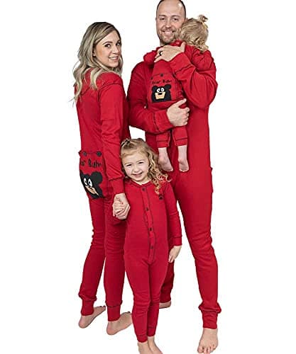 LazyOne Niedźwiedź Dno Dziecięce Onesie KFJ0666