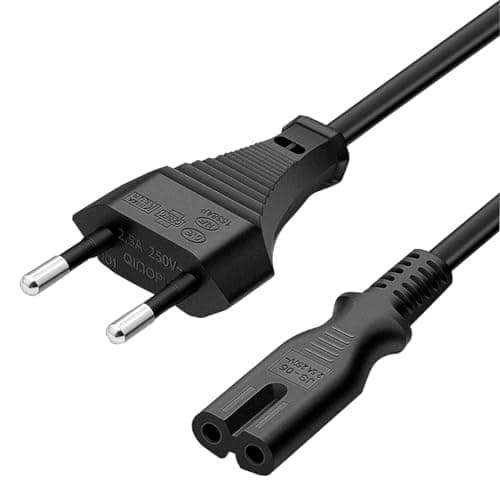 MilnoTech Kabel Zasilający Euro 1m IEC C7