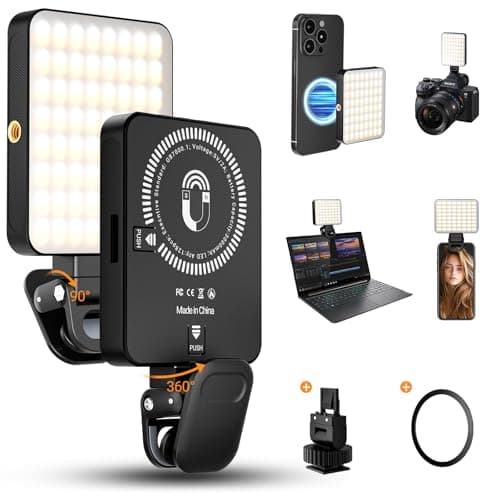 Oświetlenie telefonu komórkowego do selfie magnetyczne