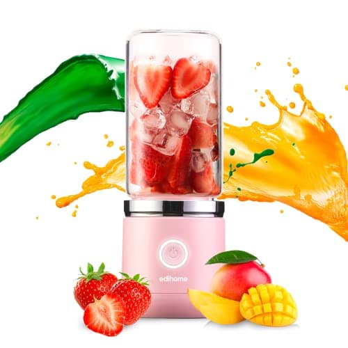Edihome EDIH-0177-P Mini Blender 380 ml