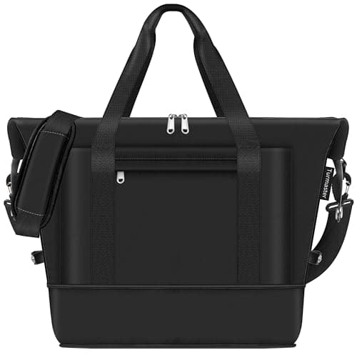 Turmaster Czarna Torba Podróżna Damska 40x20x25