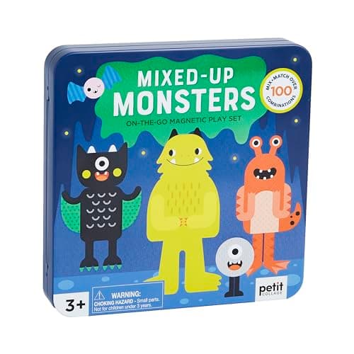 Petit Collage Mix and Match Monsters magnetyczny zestaw