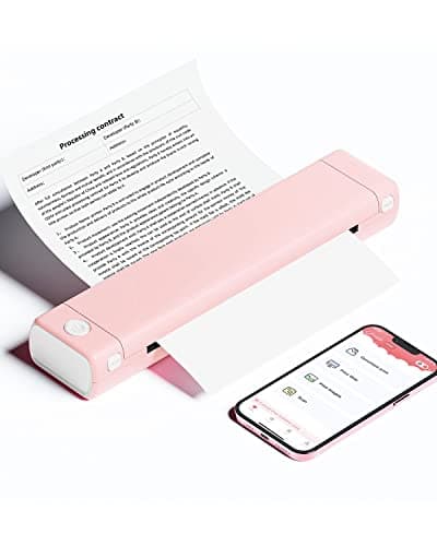 Phomemo M08F-WP Różowa Drukarka Termiczna Mobilna