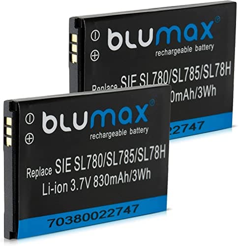2x Blumax Akumulator Siemens Gigaset SL78H