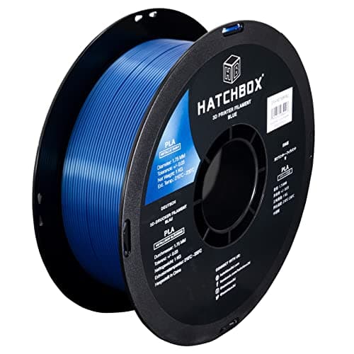Hatchbox 3D PLA Niebieski Filament 1kg