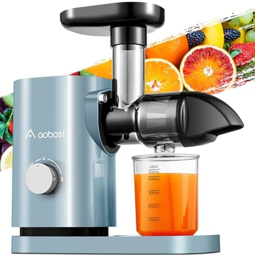 Aobosi Blender tłoczony na zimno sokowirówka