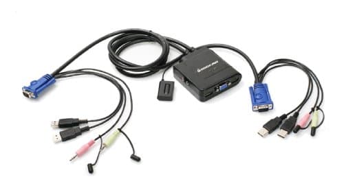 IOGear GCS72U 2-portowy przełącznik KVM USB z audio