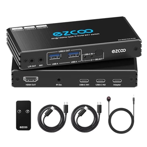 Rofavezco EZ-SW21CA-KVM Przełącznik KVM 2x1