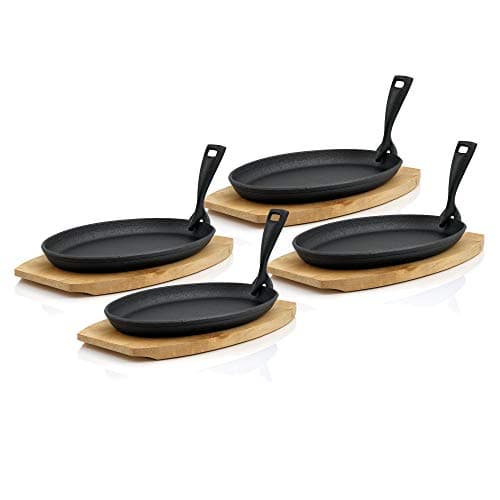 BBQ-Toro PAN03 Zestaw 4 Patelni Grillowych
