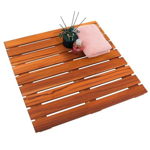Vaefae S123 Mata Drewniana do Wanny 50x50 cm