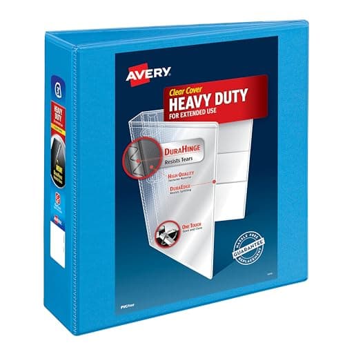 Avery Segregator 3-pierścieniowy 05601 Niebieski