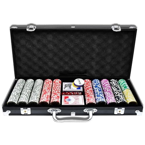Aufun AF-ELC1043B Walizka Pokerowa 500 Żetonów