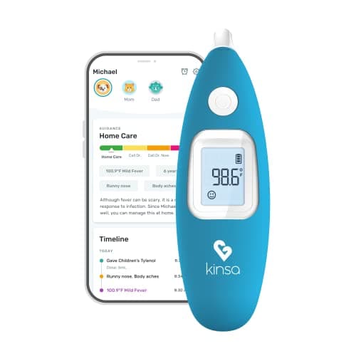 Kinsa Smart Ear Termometr Cyfrowy Douszny