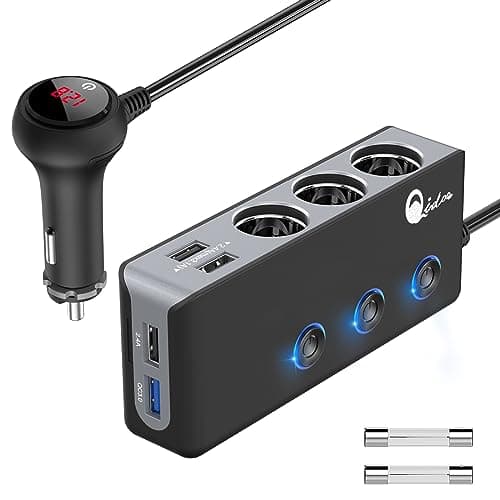 Qidoe HC61A Ładowarka Samochodowa Wielofunkcyjna