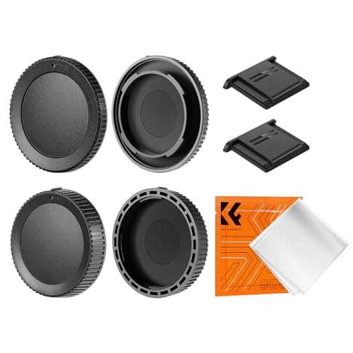 K&F Concept SKU.2229 Zestaw Pokrywek Obiektywów 2 szt.