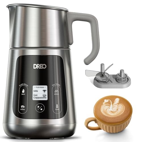 Dreo BaristaMaker Automatyczny Spieniacz do Mleka