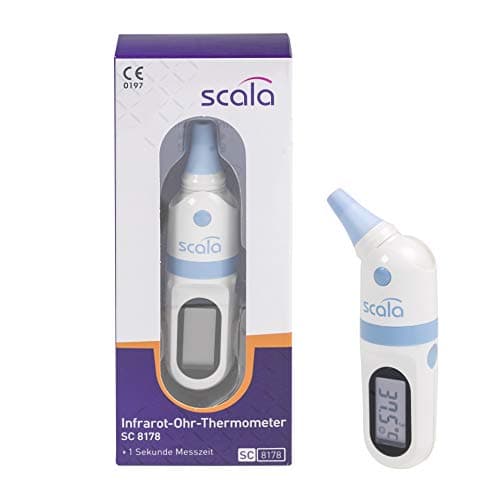Scala SC 8178 Termometr Douszny Podczerwień
