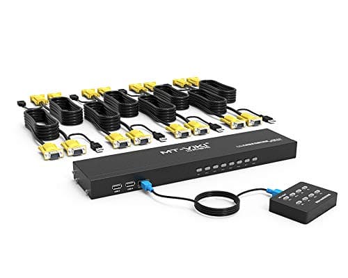 MT-VIKI MT-801UK-L Przełącznik KVM 8-Portowy