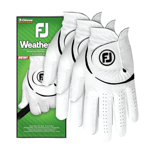 FootJoy WeatherSof 3-Pak Męskie Rękawice Golfowe