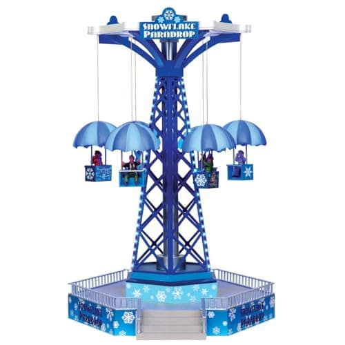 Lemax Snowflake Paradrop Karuzela 34634-UK