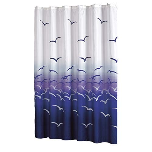 MSV 141675 Zasłona Prysznicowa Mewa 180x200