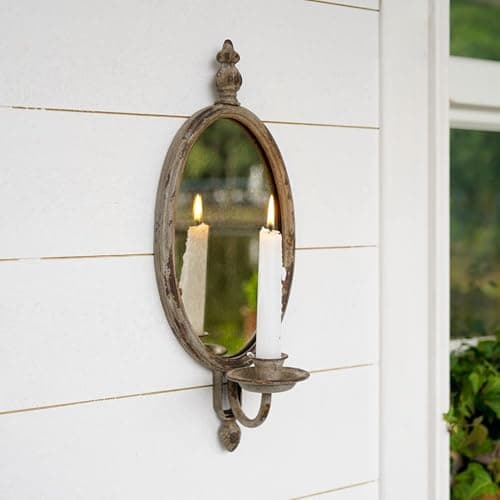 Soffee Design Kinkiet Lustro Vintage 2 Świece