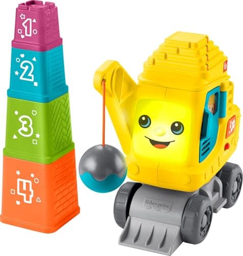 Fisher-Price HRP32 Zabawka Edukacyjna Koparka